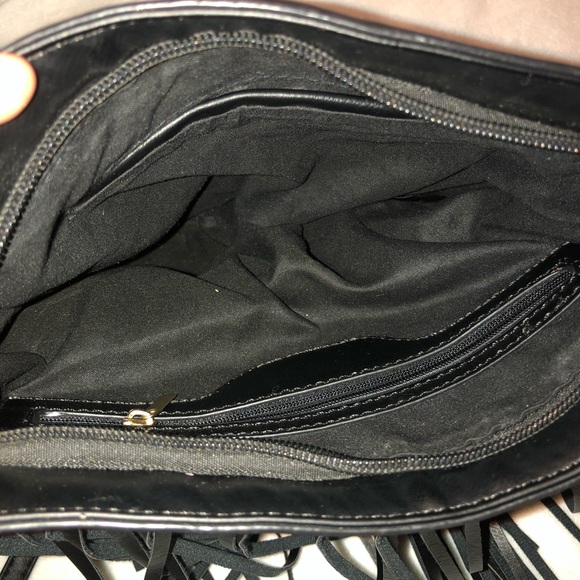 Fringe Faux Leather Crossbody Bag - Picture 9 of 13